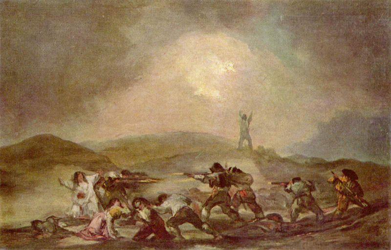 Francisco de Goya Episode aus dem spanischen Unabhangigkeitskrieg china oil painting image